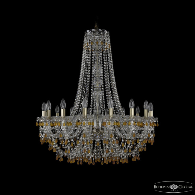 Подвесная люстра Bohemia Ivele Crystal 1410/16/300/h-95 Pa V1003