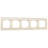 Рамка на 5 постов Werkel Favorit молочный 4690389183461 W0051141