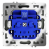 Розетка с защитными шторками и крышкой Voltum S70 VLS040308 (черный матовый) Розетка с защитными шторками и крышкой Voltum S70 VLS040308 (черный матовый)
