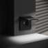 Розетка с защитными шторками и крышкой Voltum S70 VLS040308 (черный матовый) Розетка с защитными шторками и крышкой Voltum S70 VLS040308 (черный матовый)