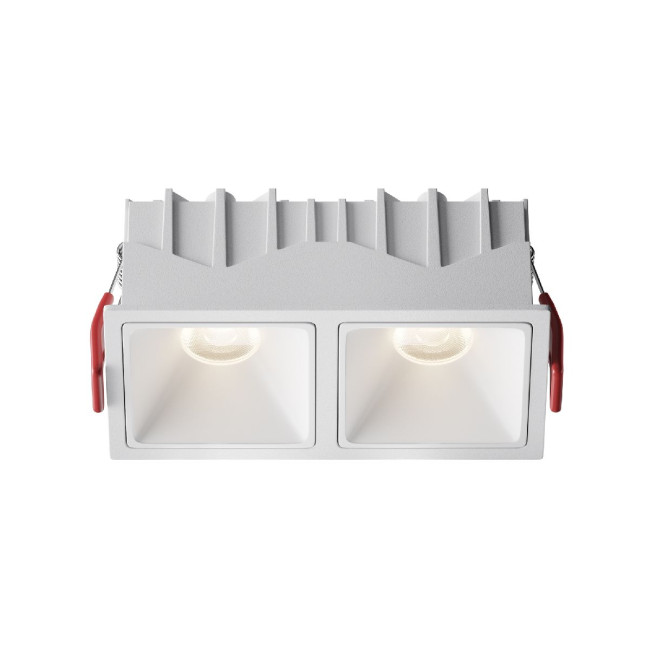 Встраиваемый светильник Maytoni Alfa LED DL043-02-10W4K-SQ-W-1 Встраиваемый светильник Maytoni Alfa LED DL043-02-10W4K-SQ-W-1