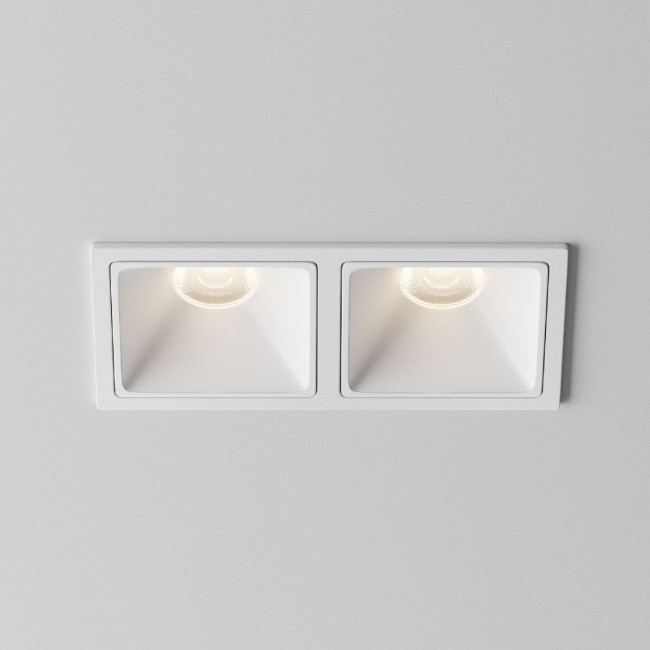 Встраиваемый светильник Maytoni Alfa LED DL043-02-10W4K-SQ-W-1 Встраиваемый светильник Maytoni Alfa LED DL043-02-10W4K-SQ-W-1