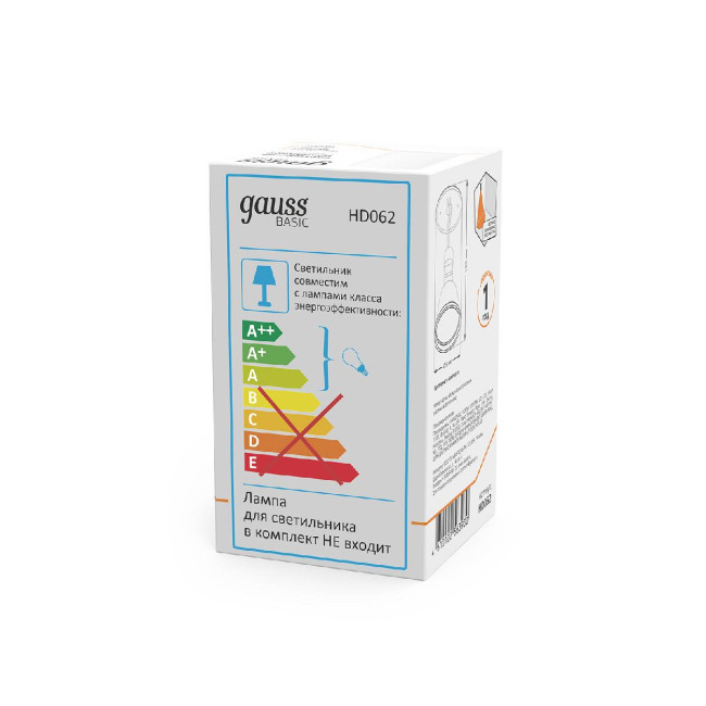 Накладной светильник Gauss Basic HD062 Накладной светильник Gauss Basic HD062