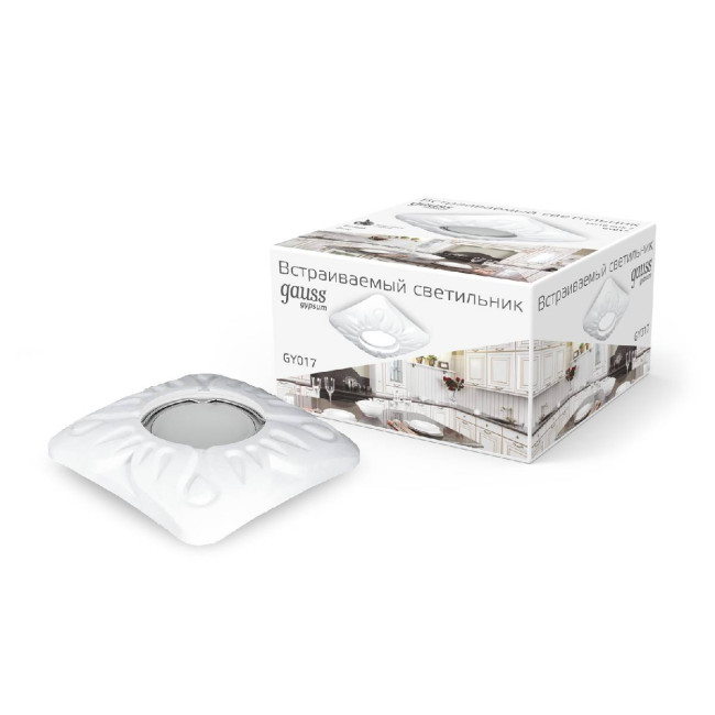 Встраиваемый светильник Gauss Gypsum GY017 Встраиваемый светильник Gauss Gypsum GY017