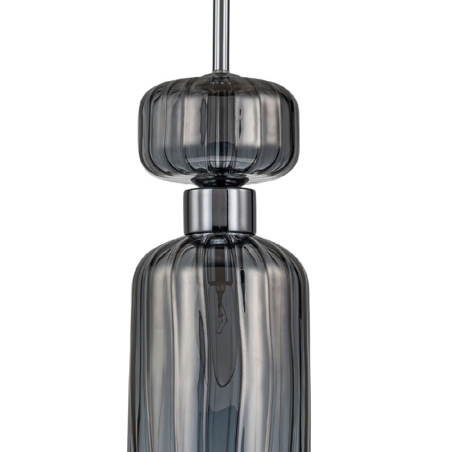 Подвесной светильник Escada Gloss 1141/1S Chrome/Smoke Подвесной светильник Escada Gloss 1141/1S Chrome/Smoke