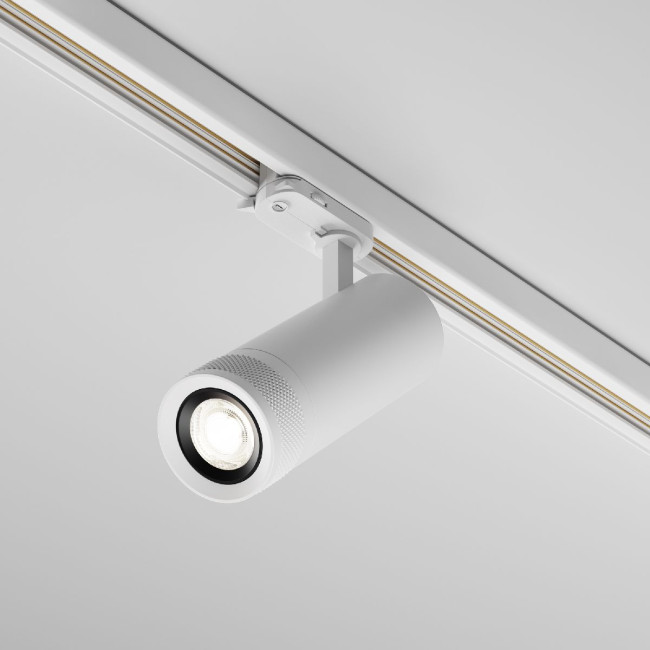 Трековый трехфазный светильник Maytoni Focus Zoom TR198-3-20W4K-Z-W Трековый трехфазный светильник Maytoni Focus Zoom TR198-3-20W4K-Z-W