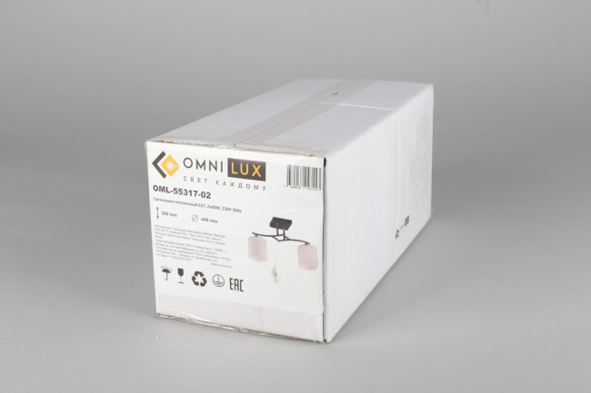 Потолочная люстра Omnilux Pisticci OML-55317-02 Потолочная люстра Omnilux Pisticci OML-55317-02