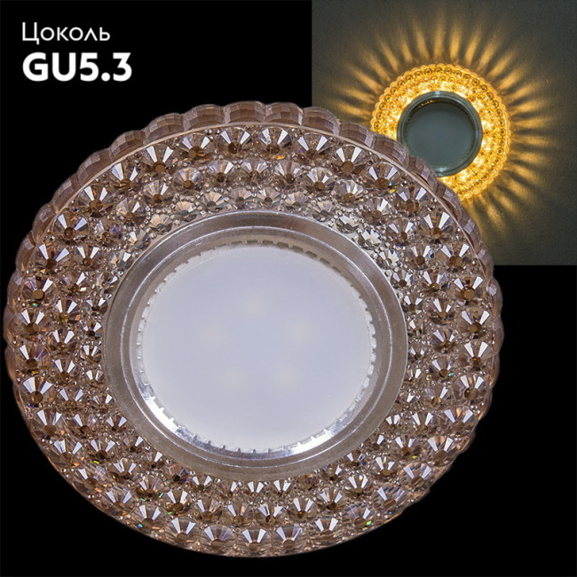 Встраиваемый светильник Reluce 16602-9.0-001CN MR16+LED3W (2