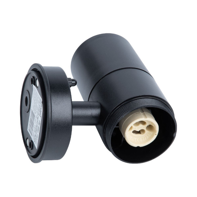 Уличный настенный светильник Uniel UUL-S22D-2x7W/GU10 IP65 BLACK UL-00011270