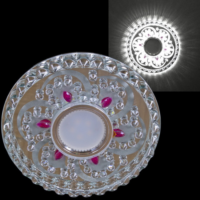 Встраиваемый светильник Reluce 62097-9.0-001PL MR16+LED5W CL+PP Встраиваемый светильник Reluce 62097-9.0-001PL MR16+LED5W CL+PP