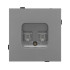 Механизм компьютерной розетки двойной Arlight SCT-TENDO-MPC2-PL-GR (RJ-45, CAT6) 054102 Механизм компьютерной розетки двойной Arlight SCT-TENDO-MPC2-PL-GR (RJ-45, CAT6) 054102