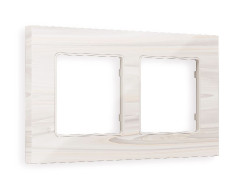 Рамка двухместная Ambrella Volt Grand AF930302 Рамка двухместная Ambrella Volt Grand AF930302