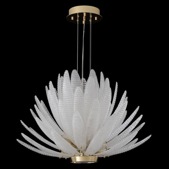 Подвесная люстра Crystal Lux ARTICHOKE SP8+1 GOLD Подвесная люстра Crystal Lux ARTICHOKE SP8+1 GOLD