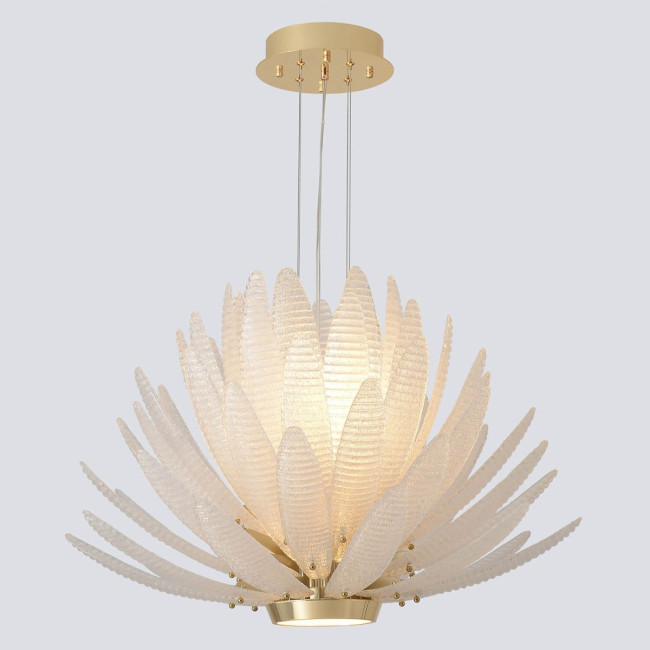 Подвесная люстра Crystal Lux ARTICHOKE SP8+1 GOLD Подвесная люстра Crystal Lux ARTICHOKE SP8+1 GOLD