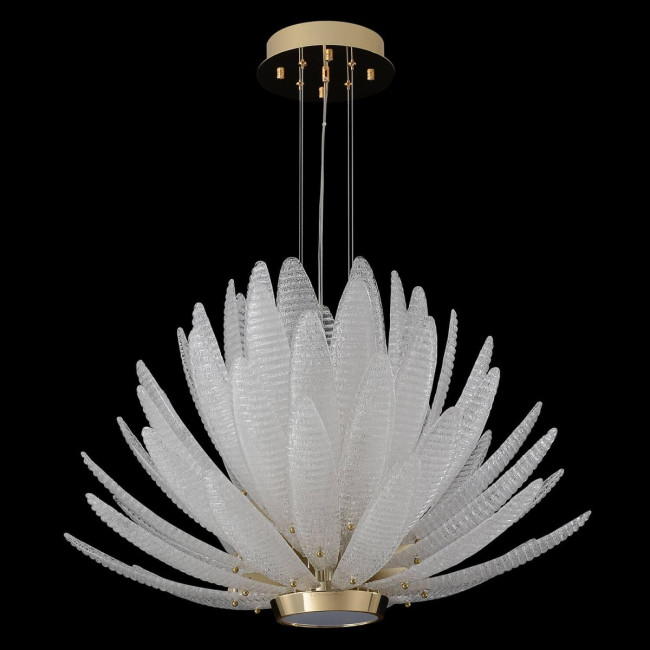 Подвесная люстра Crystal Lux ARTICHOKE SP8+1 GOLD Подвесная люстра Crystal Lux ARTICHOKE SP8+1 GOLD