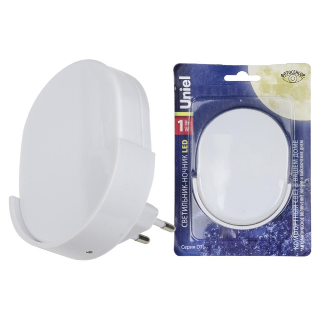 Светильник-ночник Uniel DTL-316 Овал/White/Sensor UL-00007054 Светильник-ночник Uniel DTL-316 Овал/White/Sensor UL-00007054