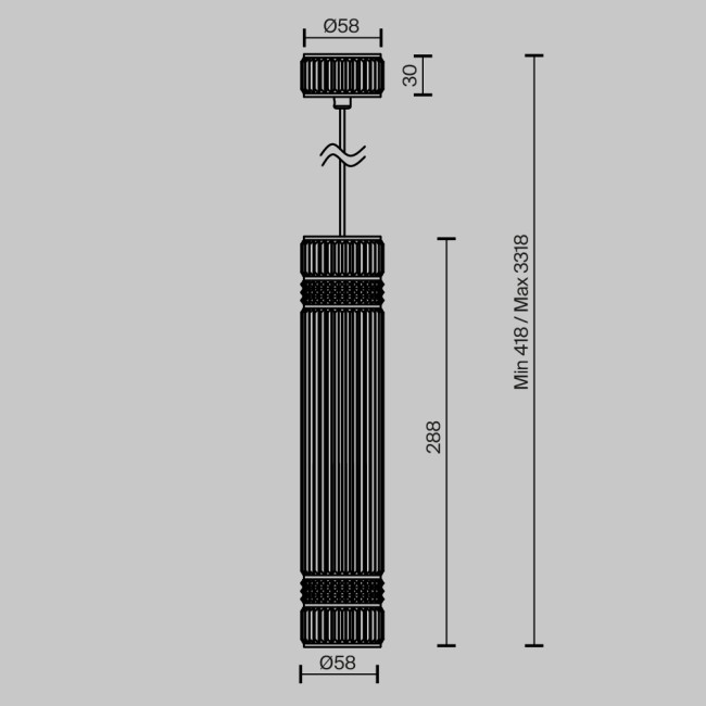 Подвесной светильник Maytoni Metropolis MOD475PL-01B Подвесной светильник Maytoni Metropolis MOD475PL-01B