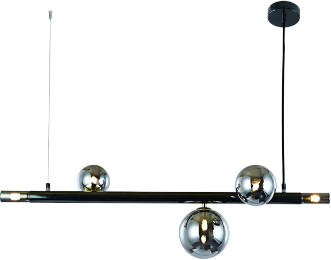 Подвесная люстра Indigo Canto 11026/5PL Black V000239 Подвесная люстра Indigo Canto 11026/5PL Black V000239