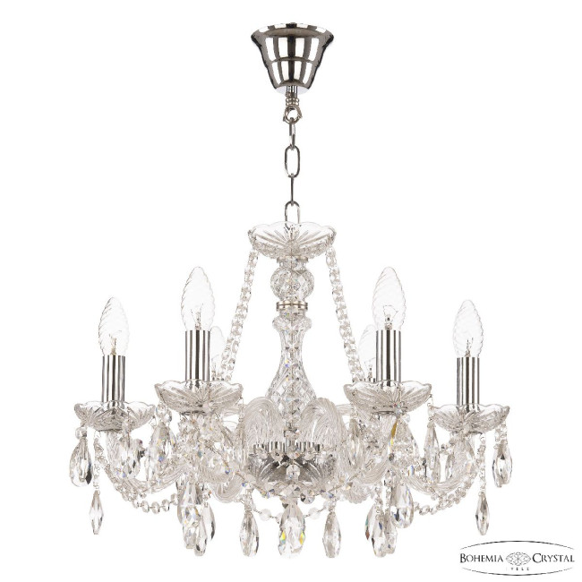 Подвесная люстра Bohemia Ivele Crystal 116/6/165 Ni Подвесная люстра Bohemia Ivele Crystal 116/6/165 Ni
