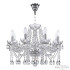 Подвесная люстра Bohemia Ivele Crystal 5413/8/200 Ni Clear/M-1H Подвесная люстра Bohemia Ivele Crystal 5413/8/200 Ni Clear/M-1H