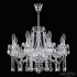 Подвесная люстра Bohemia Ivele Crystal 5413/8/200 Ni Clear/M-1H Подвесная люстра Bohemia Ivele Crystal 5413/8/200 Ni Clear/M-1H