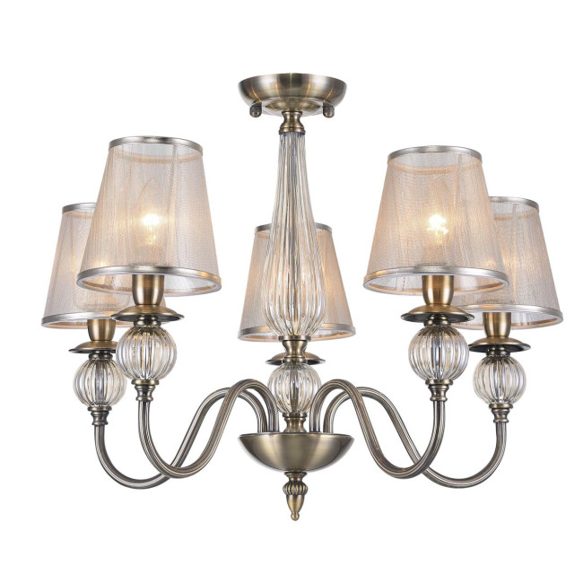 Подвесная люстра Freya Inessa FR2685PL-05BZ Подвесная люстра Freya Inessa FR2685PL-05BZ