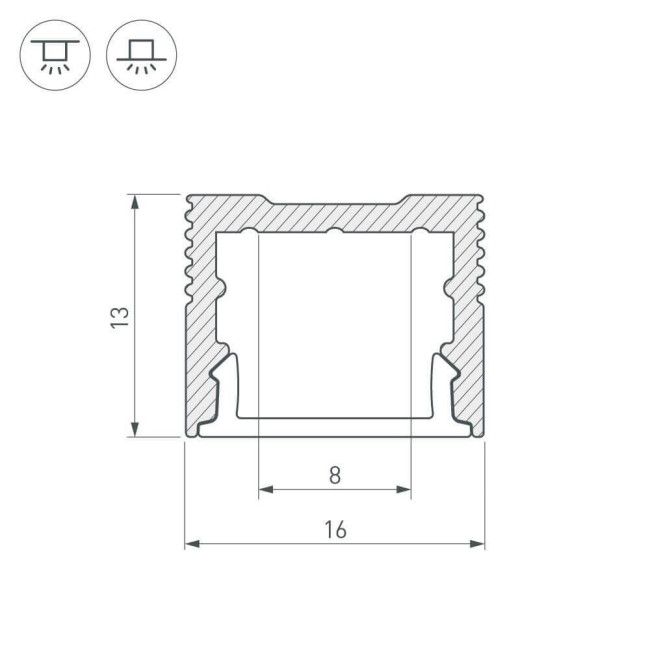 Профиль Arlight 025869