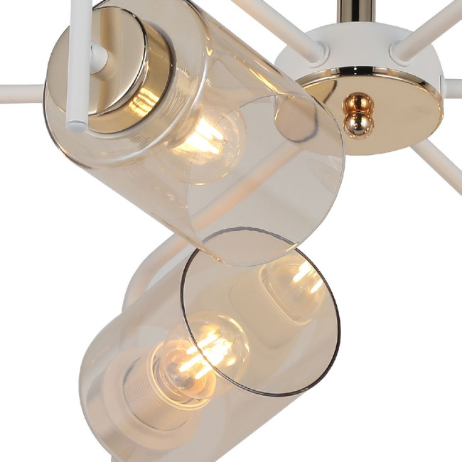 Люстра на штанге Illumico IL8248-6COU-79 WH GD