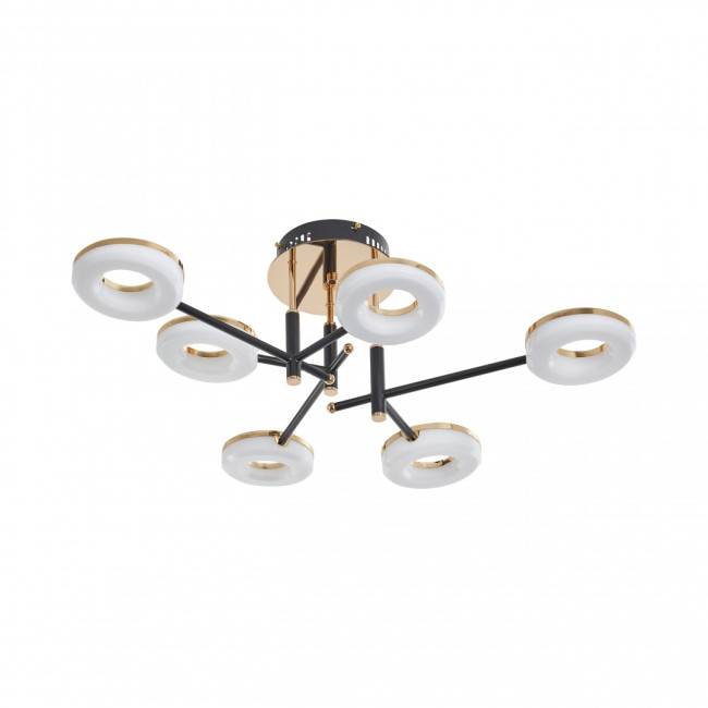 Потолочная люстра Arte Milano Ferrara 272999/6 BK/GD