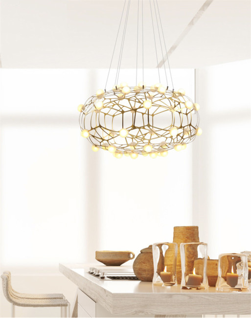 Подвесная люстра Delight Collection MP8900S gold Подвесная люстра Delight Collection MP8900S gold