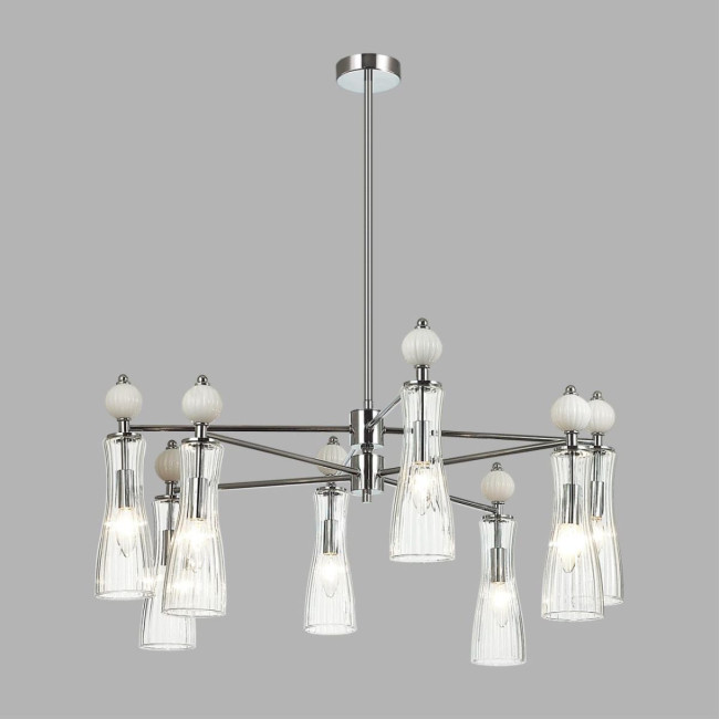 Люстра на штанге Lumion Neoclassi Emily 8268/8 Люстра на штанге Lumion Neoclassi Emily 8268/8