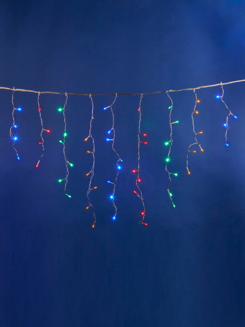 Светодиодная гирлянда (UL-00002270) Uniel бахрома 230V разноцветный ULD-B3010-200/DTA Multi IP20