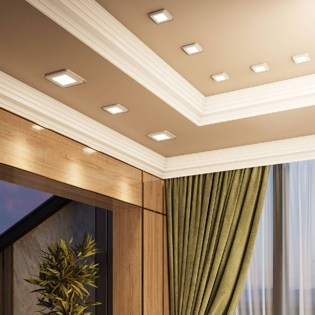 Встраиваемый светодиодный светильник Gauss Backlight Bubbles BL325 Встраиваемый светодиодный светильник Gauss Backlight Bubbles BL325