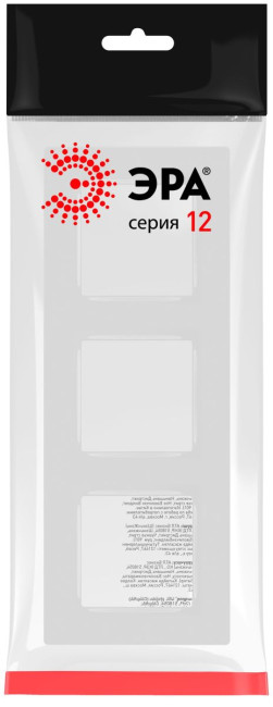 Рамка на 3 поста Эра Классик 12-5203-01 Б0067719 Рамка на 3 поста Эра Классик 12-5203-01 Б0067719