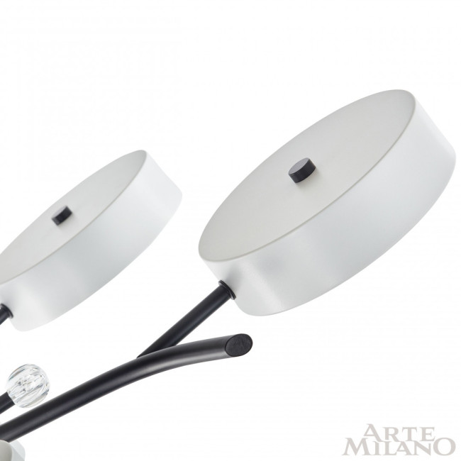 Потолочная люстра Arte Milano Ferrara 256606/6+1 Bk/Wh