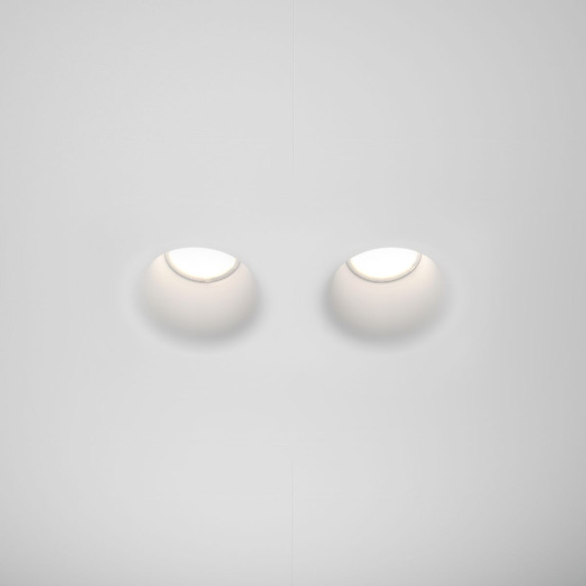 Встраиваемый светильник Maytoni Gyps Modern DL002-DW-02-W