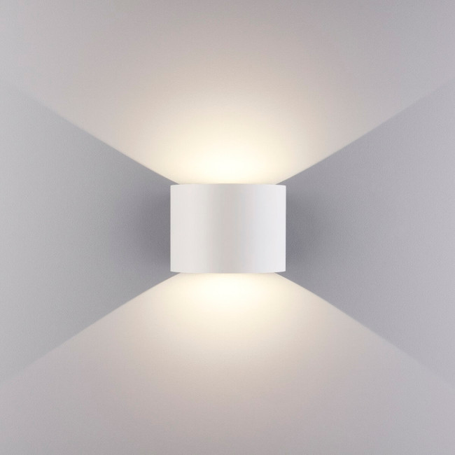 Уличный настенный светодиодный светильник Elektrostandard 1518 Techno LED Blade белый 4690389108914 Уличный настенный светодиодный светильник Elektrostandard 1518 Techno LED Blade белый 4690389108914