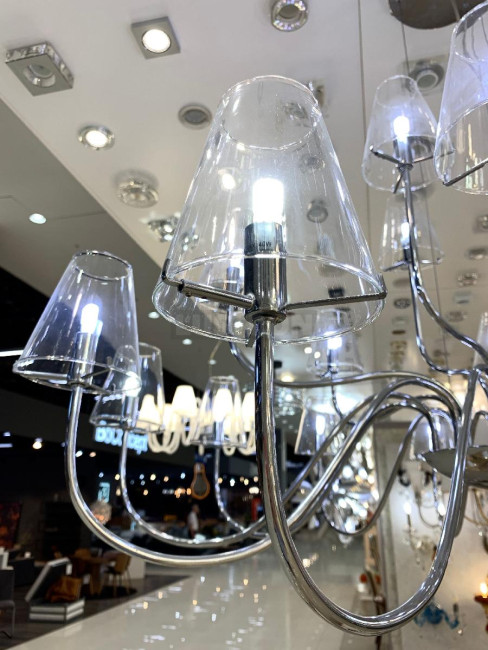 Подвесная люстра Lightstar Diafano 758214 Подвесная люстра Lightstar Diafano 758214