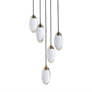 Каскадная люстра DeLight Collection Celestial MT8848-5H brass Каскадная люстра DeLight Collection Celestial MT8848-5H brass