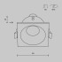 Встраиваемый светильник Maytoni Technical Downlight Zoom DL033-2-01W-1(N) Встраиваемый светильник Maytoni Technical Downlight Zoom DL033-2-01W-1(N)