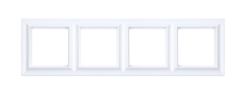 Рамка четырехместная Jung EPS484WW