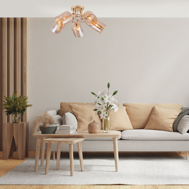 Потолочная люстра Escada Neulia 1118/5PL Потолочная люстра Escada Neulia 1118/5PL