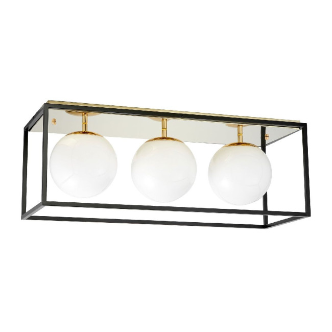Потолочный светильник Lumina Deco Maldini LDC 8060-3 F.GD+BK