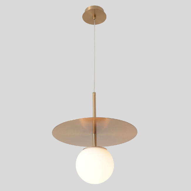 Подвесной светильник Crystal Lux UVA SP1.1 BRASS Подвесной светильник Crystal Lux UVA SP1.1 BRASS