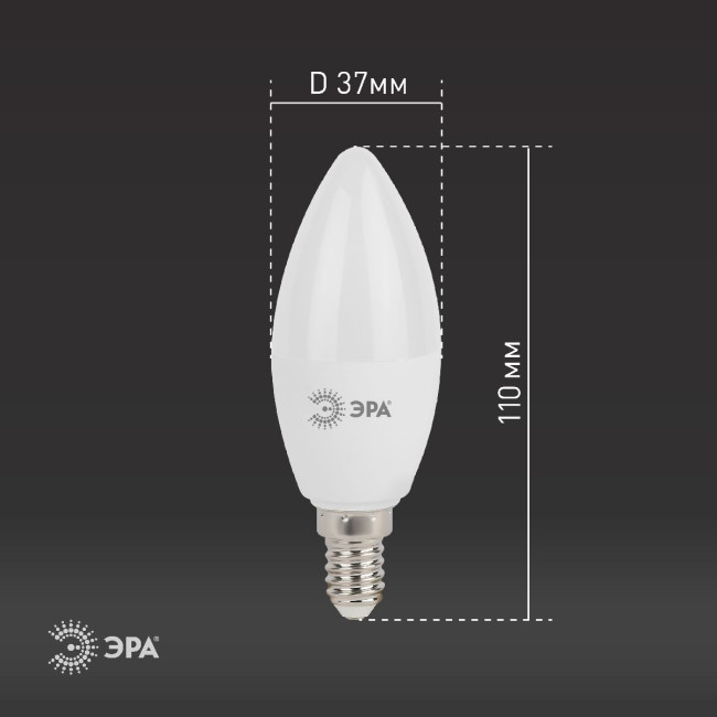 Лампа светодиодная Эра E14 11W 4000K LED B35-11W-840-E14 Б0032982 Лампа светодиодная Эра E14 11W 4000K LED B35-11W-840-E14 Б0032982
