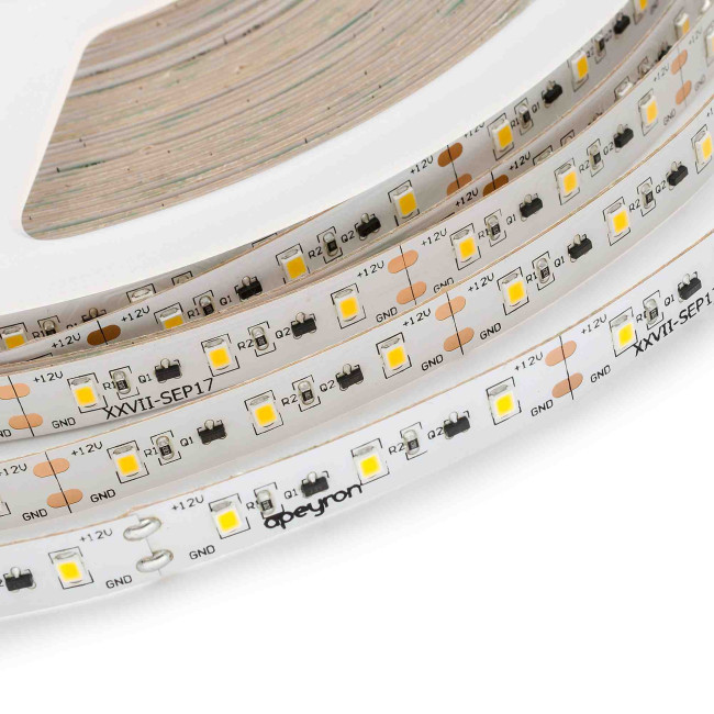 Светодиодная лента Apeyron 12В ПРО 14,4Вт/м smd2835 60д/м IP20 1200Лм/мЛм/м 20м 4000К 00-141 Светодиодная лента Apeyron 12В ПРО 14,4Вт/м smd2835 60д/м IP20 1200Лм/мЛм/м 20м 4000К 00-141