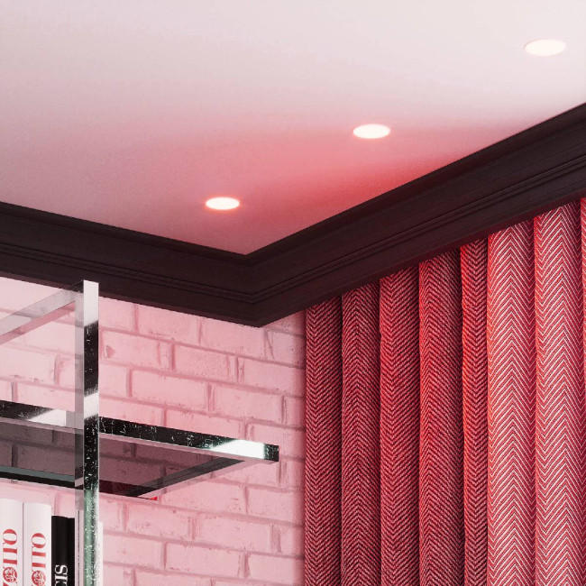 Лампа светодиодная диммируемая Gauss GU5.3 6W RGBW рефлектор матовый 101105406 Лампа светодиодная диммируемая Gauss GU5.3 6W RGBW рефлектор матовый 101105406