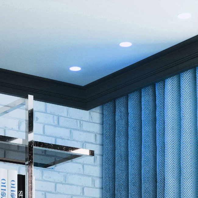 Лампа светодиодная диммируемая Gauss GU5.3 6W RGBW рефлектор матовый 101105406 Лампа светодиодная диммируемая Gauss GU5.3 6W RGBW рефлектор матовый 101105406