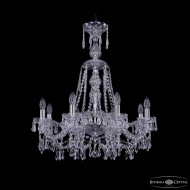 Подвесная люстра Bohemia Ivele Crystal 1403/8/240/XL-75 Ni Подвесная люстра Bohemia Ivele Crystal 1403/8/240/XL-75 Ni