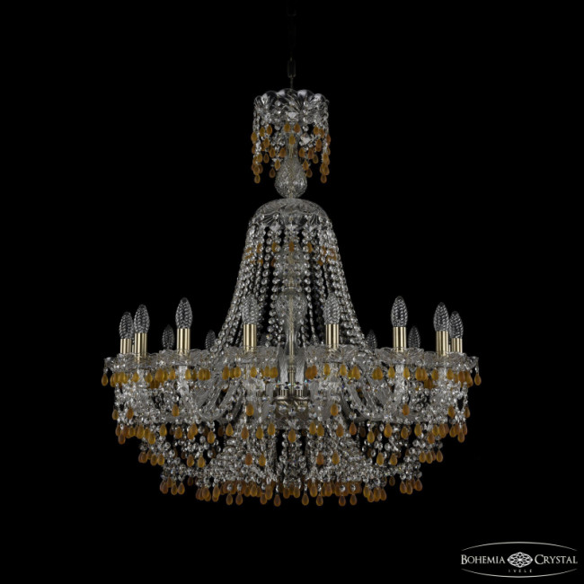 Подвесная люстра Bohemia Ivele Crystal 1410/16/300/XL-95 Pa V1003
